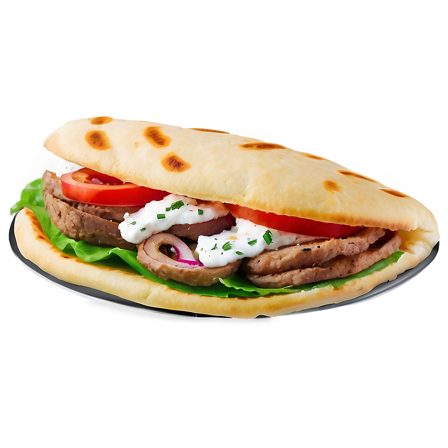 Classic Greek Gyro Png Vad