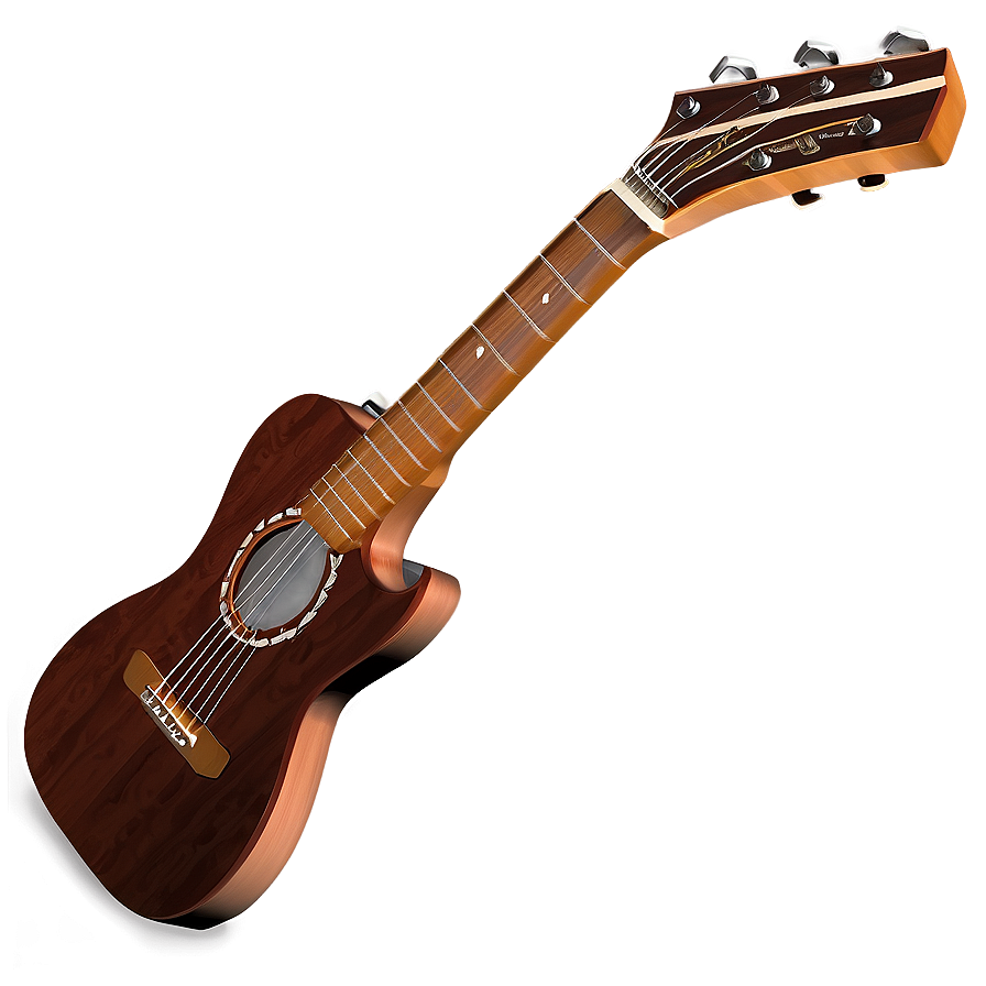 Classic Guitar Shadow Png 06272024