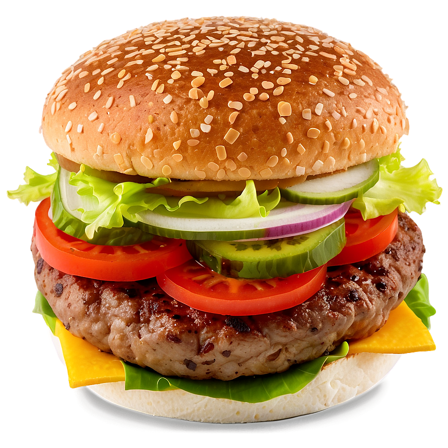 Classic Hamburger Recipe Png Mkv87