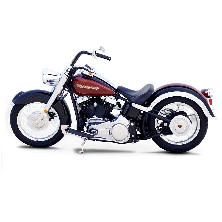 Classic Harley Cop Bike Png Thk