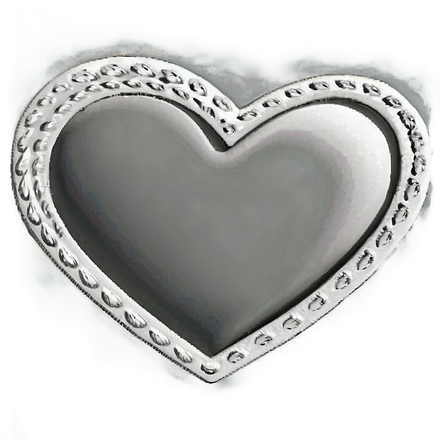 Classic Heart Outline Png 05252024