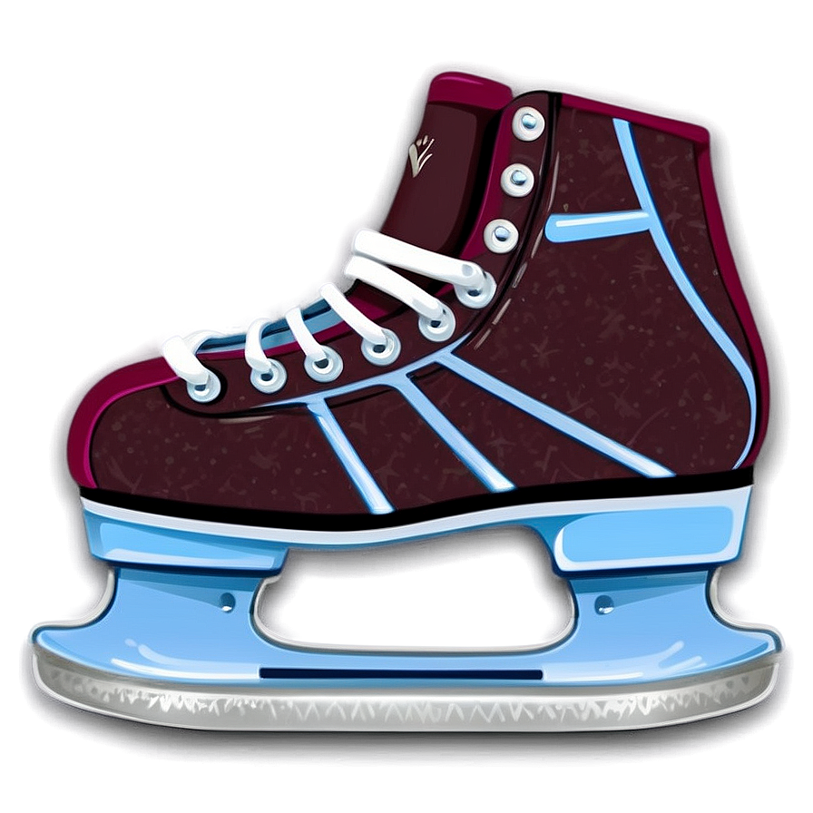 Classic Ice Skate Png Kvh77