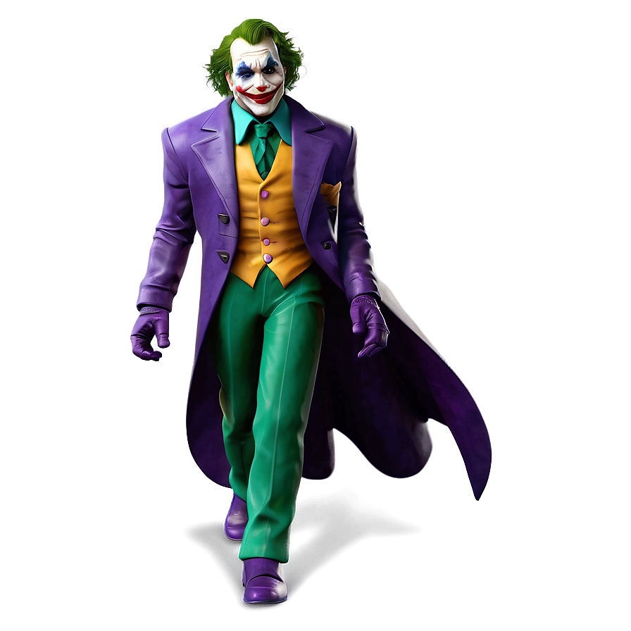 Classic Joker Character Png Mfk