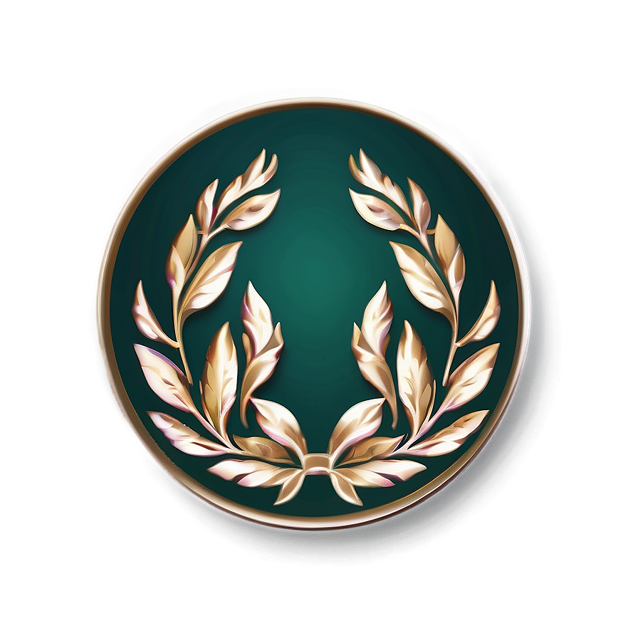 Classic Laurel Badge Png Ltm