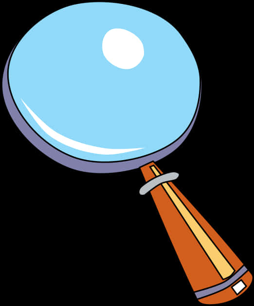 Classic Magnifying Glass Vector