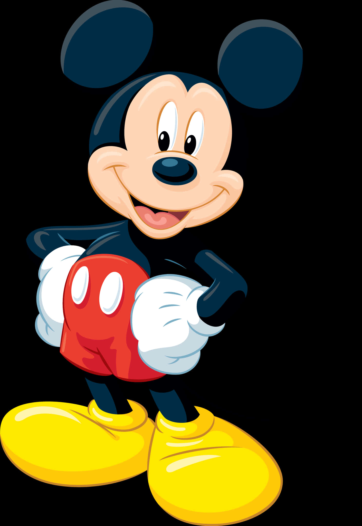 Classic Mickey Mouse Pose