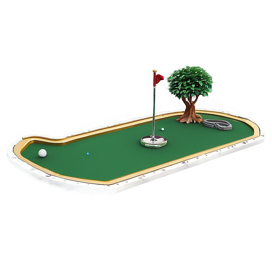 Classic Mini Golf Course Png 12