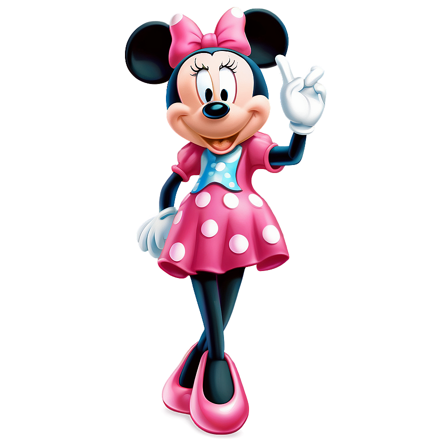 Classic Minnie Mouse Pose Png Imx