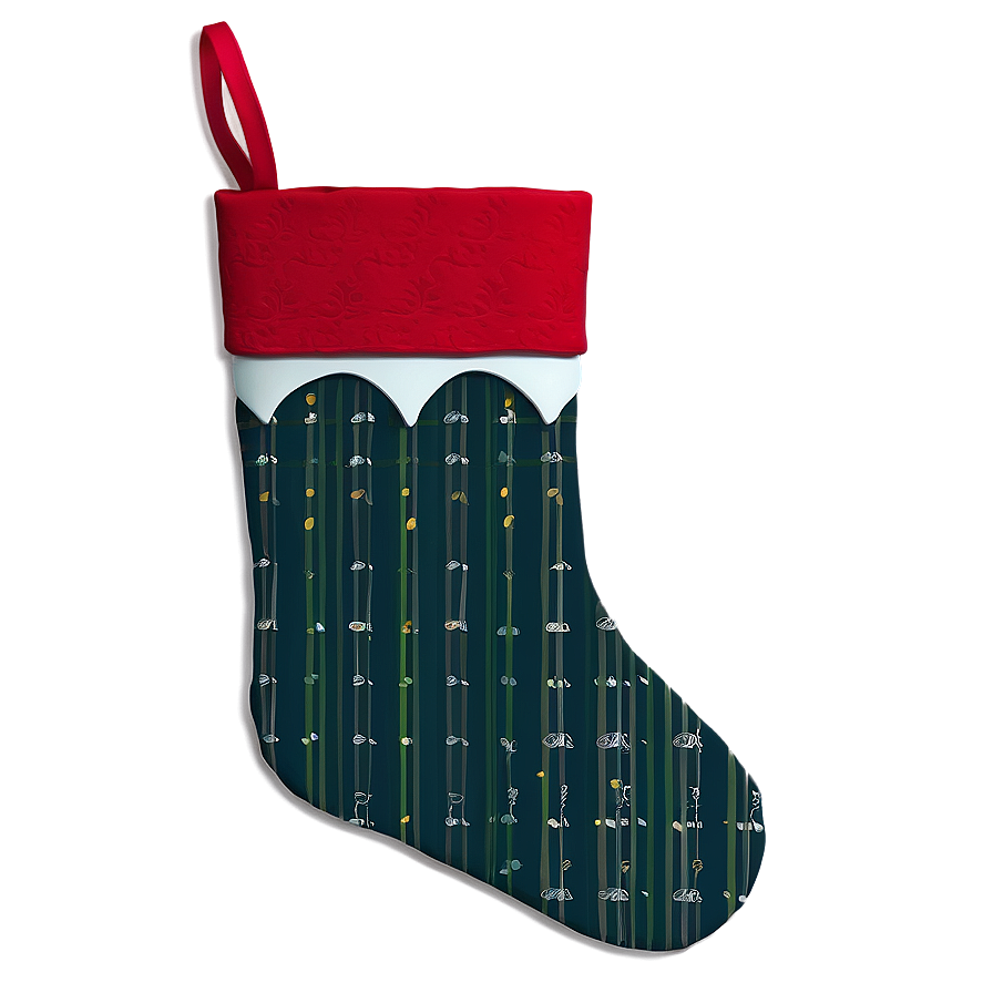 Classic Noel Stocking Png Ueh