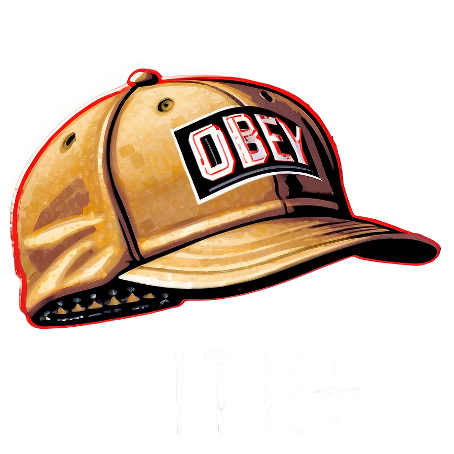 Classic Obey Hat Graphic Png Ywh85