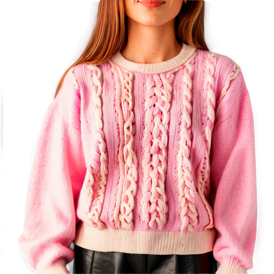 Classic Pink Sweater Png 20