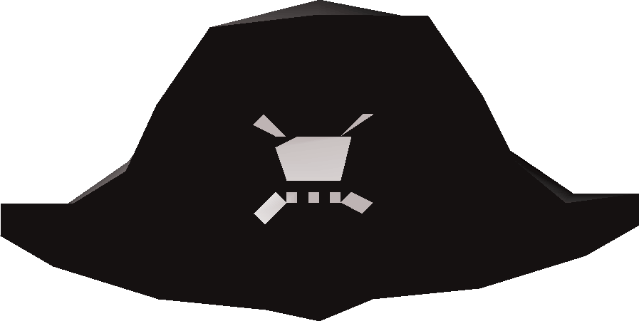 Classic Pirate Hat Vector