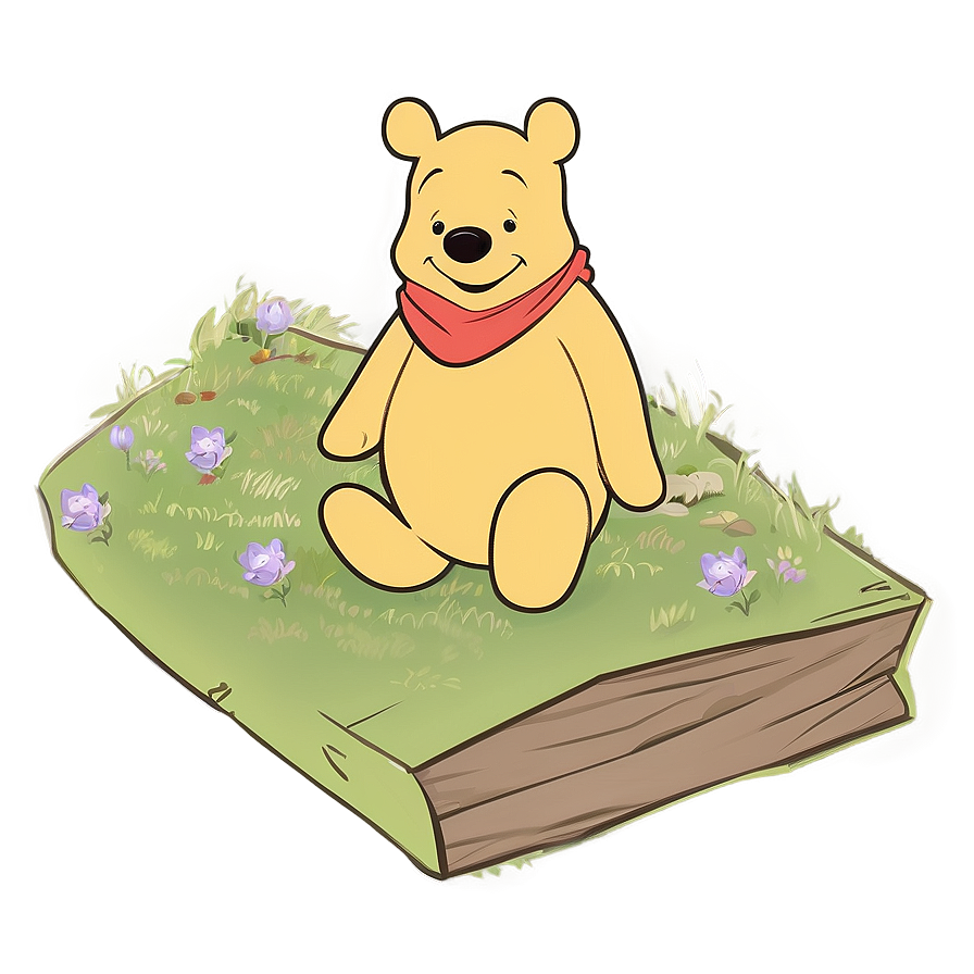 Classic Pooh Bear Drawing Png 81