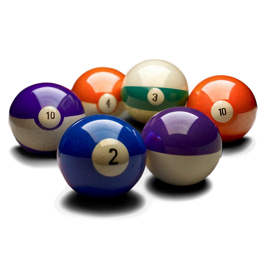 Classic Pool Balls Png Yac4