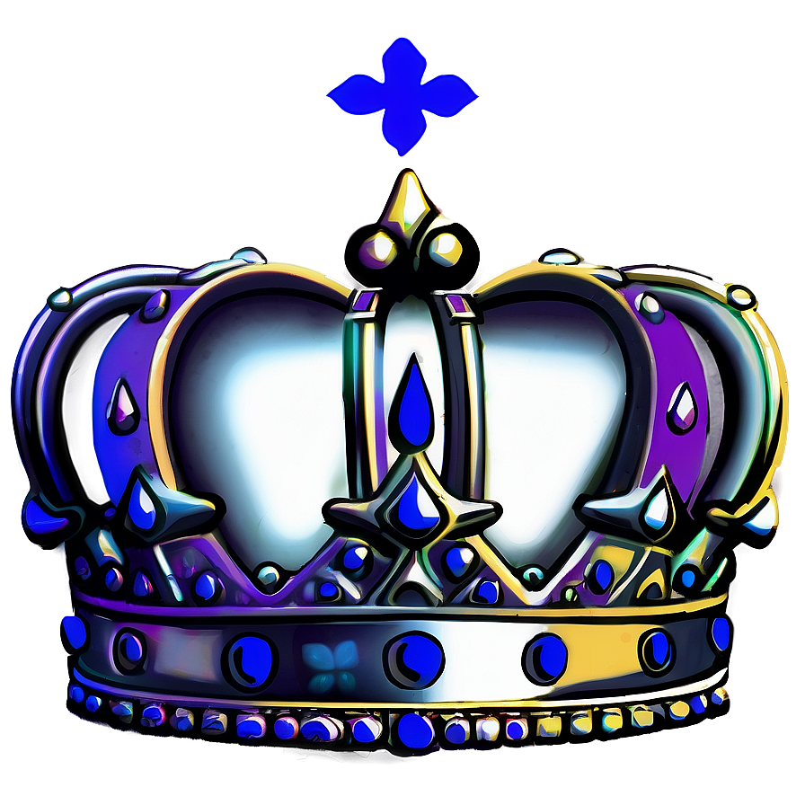 Classic Prince Crown Artwork Png Buo64