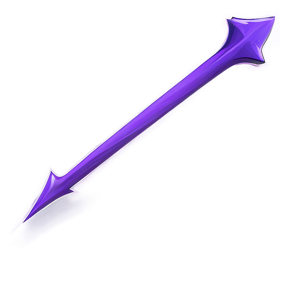 Classic Purple Arrow Png 06272024