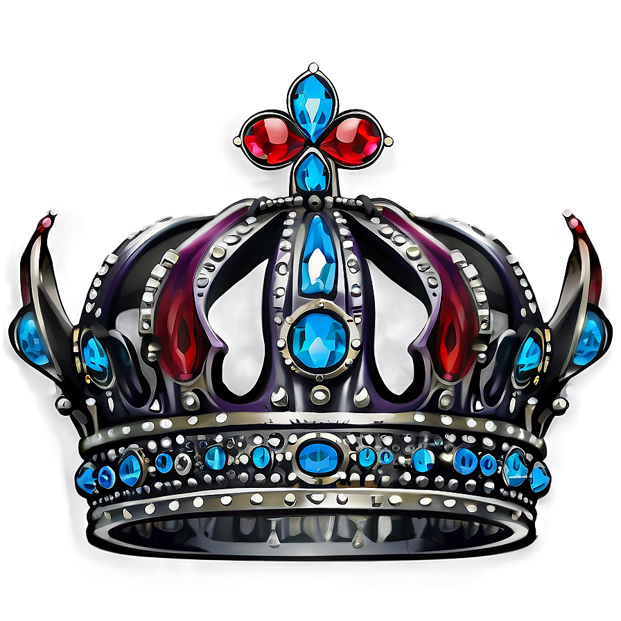 Classic Queen Crown Design Png 37