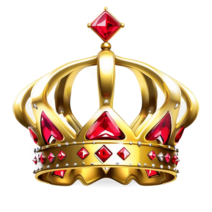 Classic Queen Crown Design Png Vcy