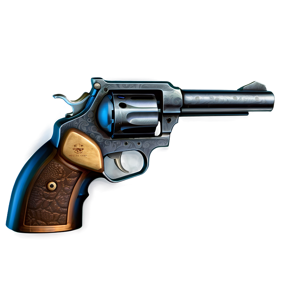 Classic Revolver Art Png Ycn60