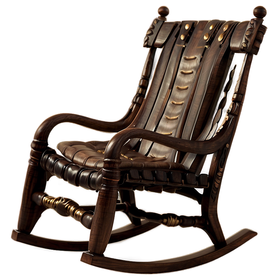 Classic Rocking Chair Png Ded