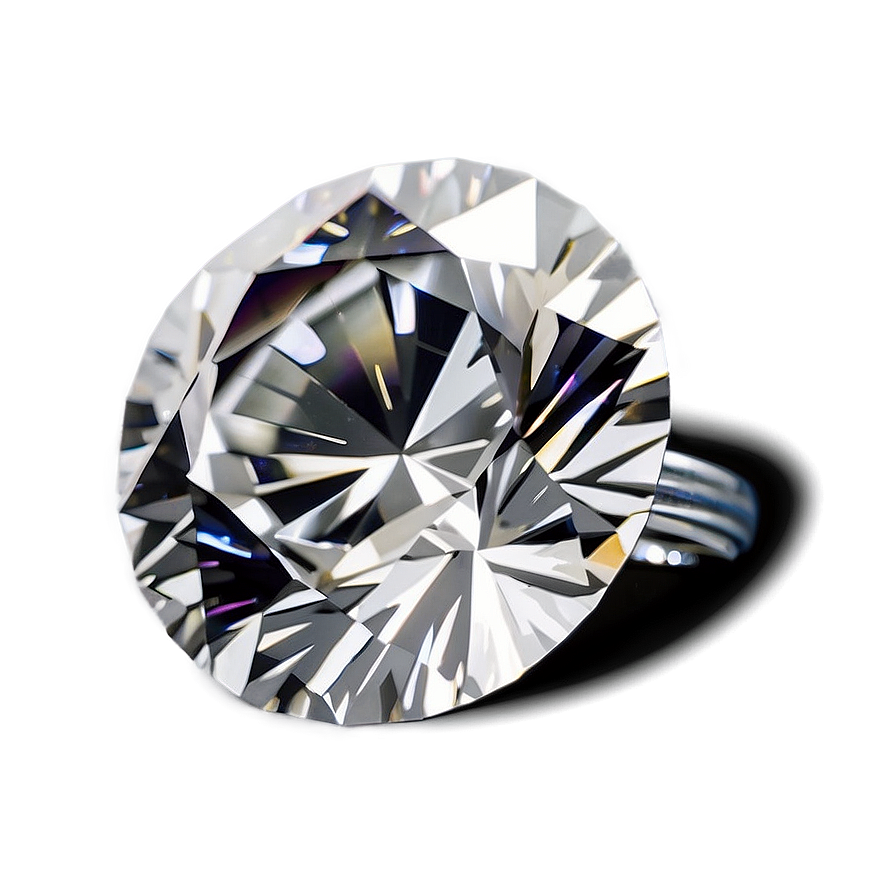 Classic Round Diamond Png 93