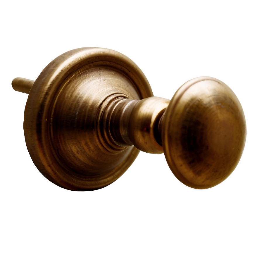 Classic Round Doorknob Png 06272024