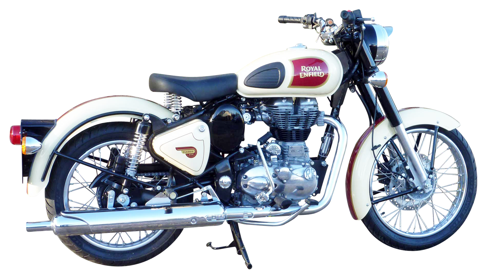 Classic Royal Enfield Motorcycle