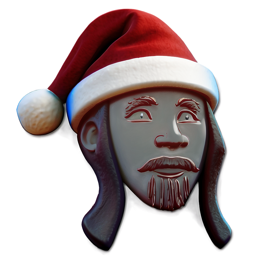 Classic Santa Hat Outline Png Xux61