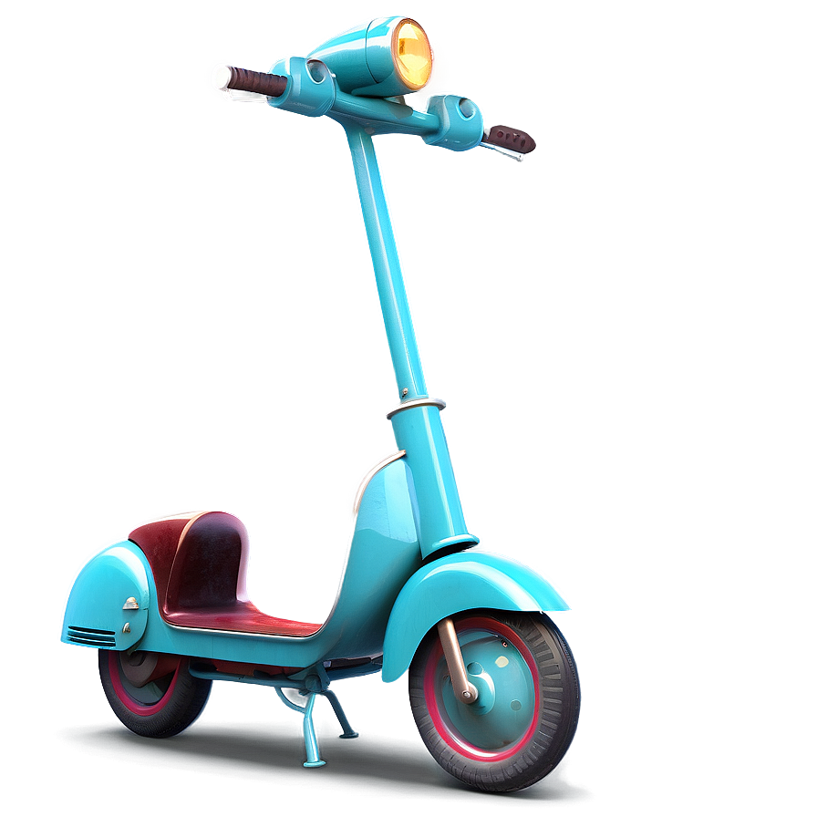 Classic Scooter Design Png Spc18