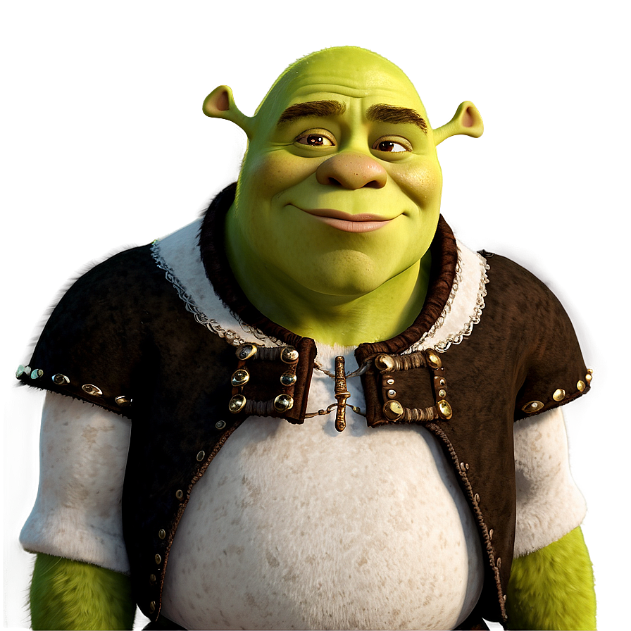 Classic Shrek Pose Png 05042024