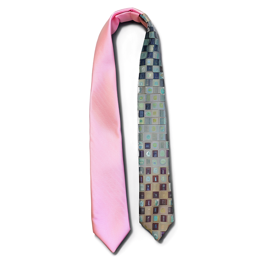 Classic Silk Tie Png 21