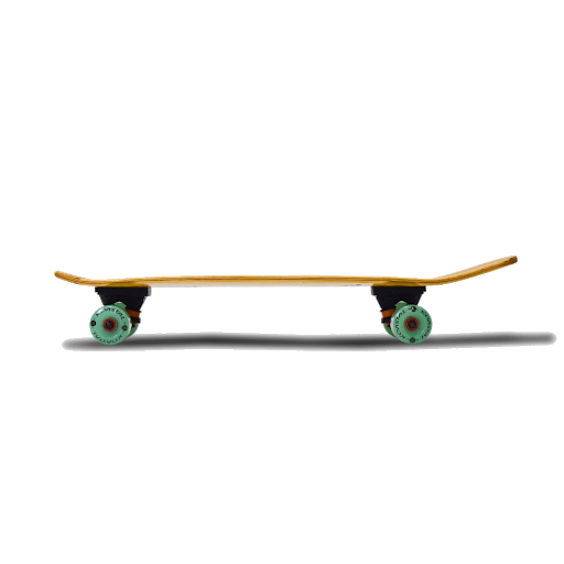 Classic Skateboard Side View