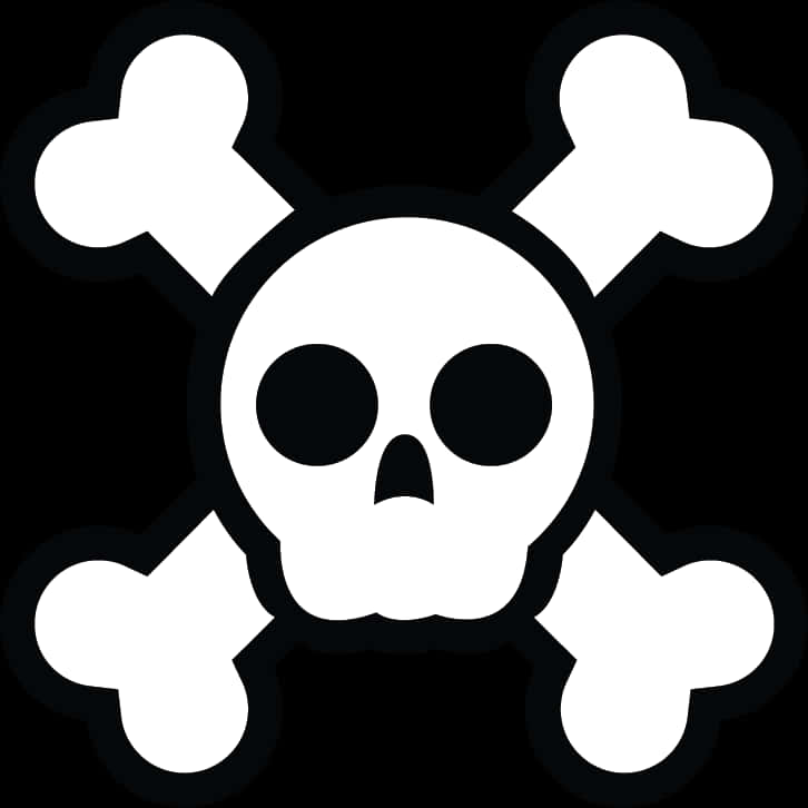 Classic Skulland Crossbones Symbol