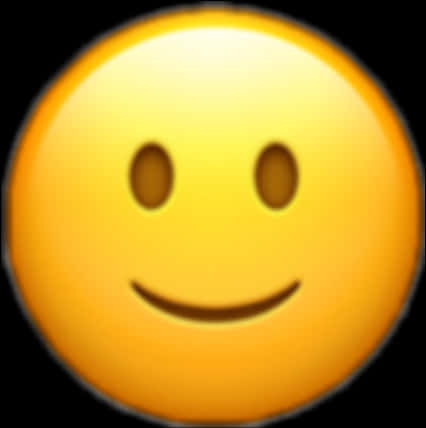 Classic Smiley Face Emoji