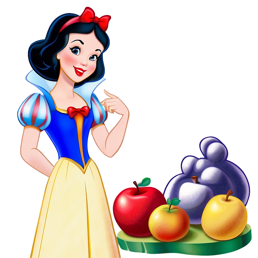 Classic Snow White Illustration Png 05062024