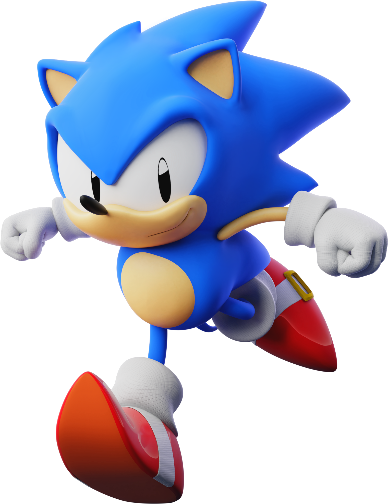 Classic Sonic Running Pose