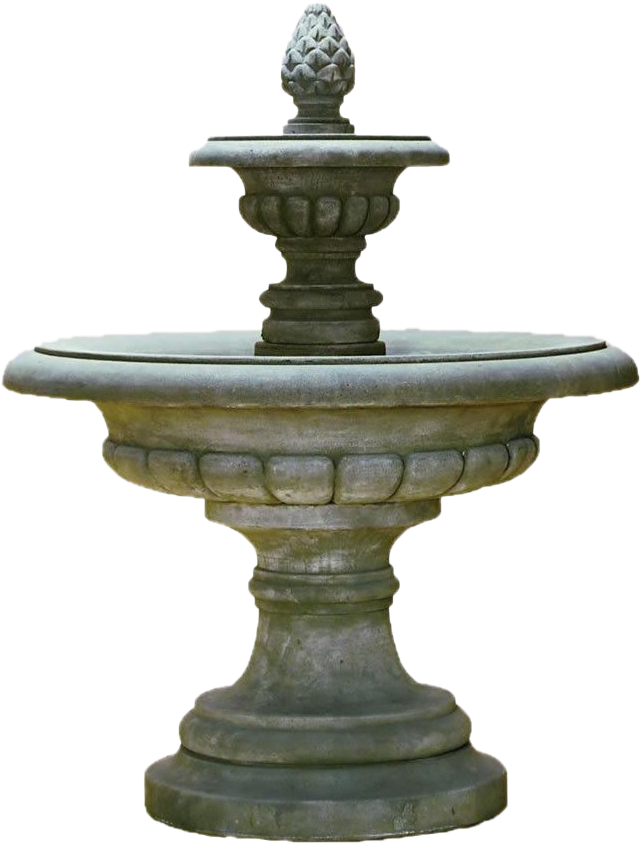 Classic Stone Pineapple Fountain