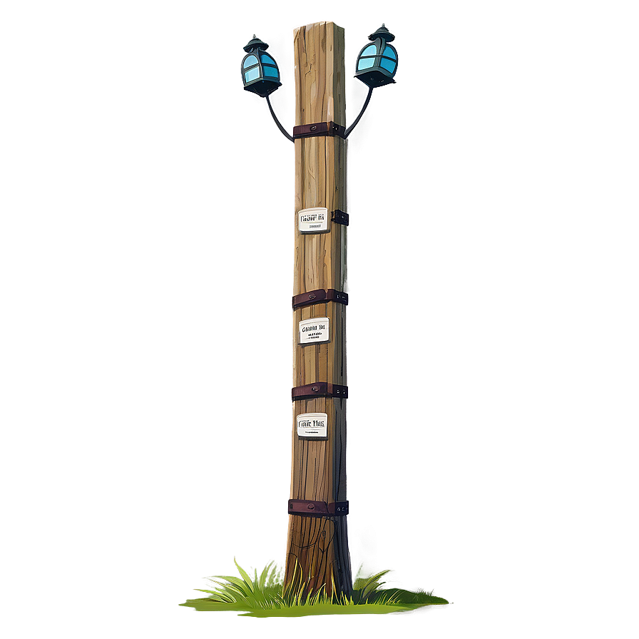 Classic Telephone Pole Png 06132024