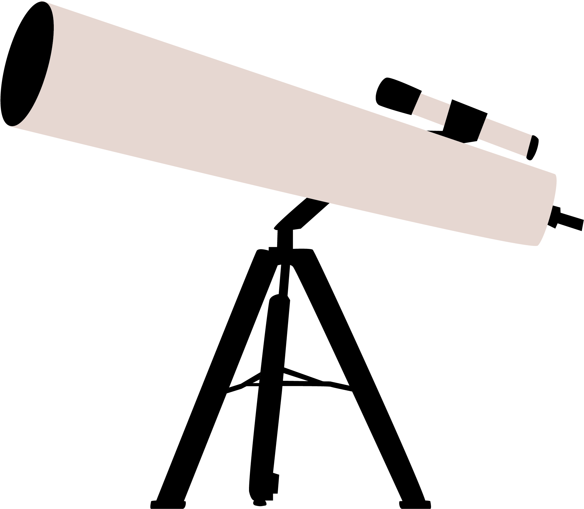 Classic Telescope Vector Illustration