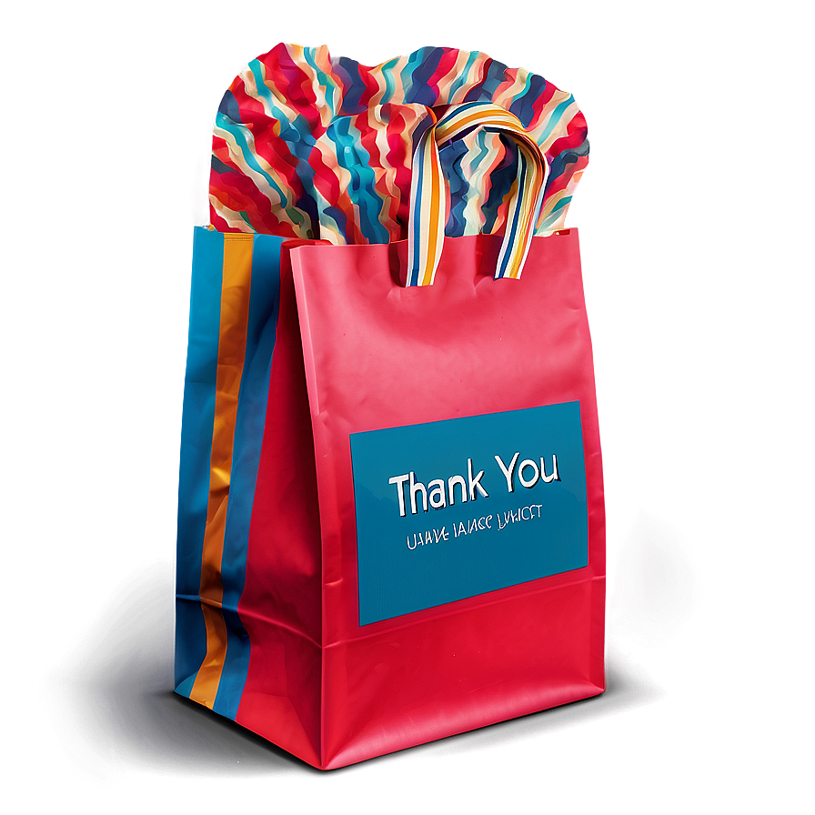 Classic Thank You Bag Png Vdw