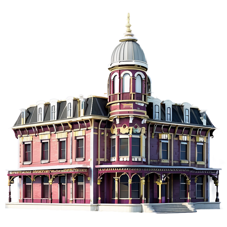 Classic Victorian Building Png Qfu