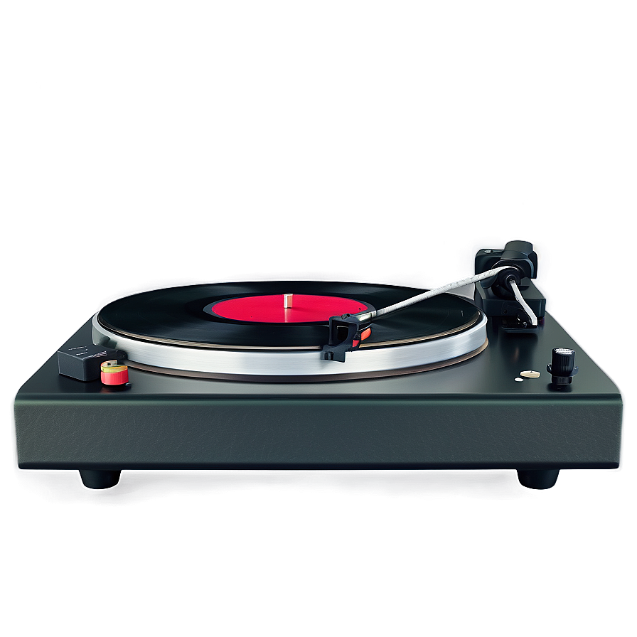 Classic Vinyl Turntable Png 06202024