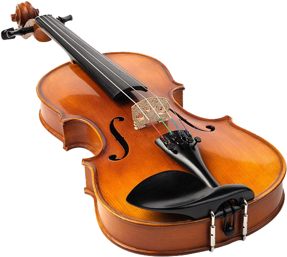 Classic Violinon Transparent Background.png