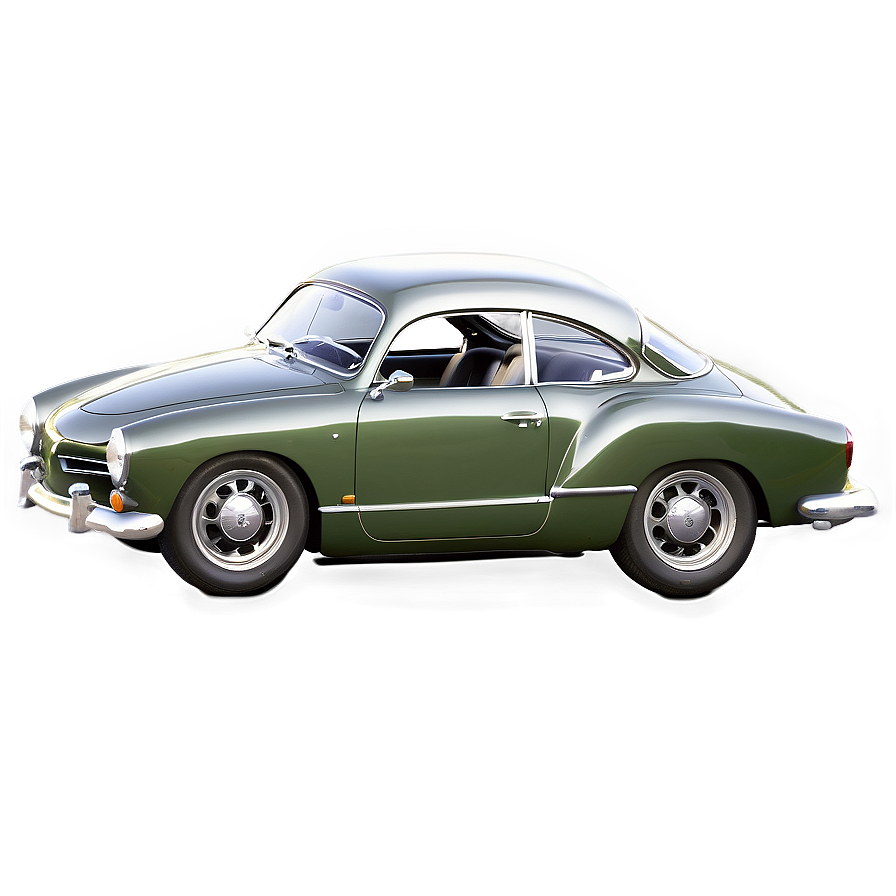 Classic Volkswagen Karmann Ghia Png 06232024