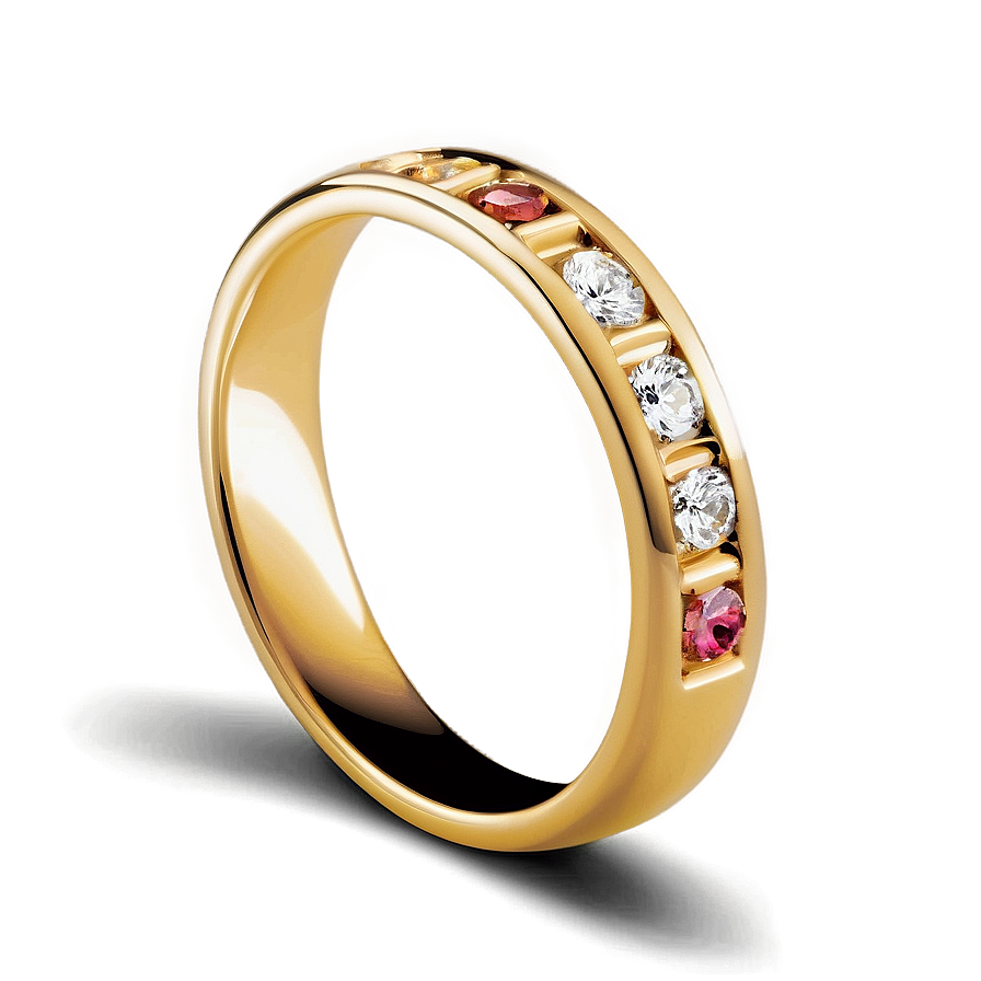 Classic Wedding Ring Png 06112024