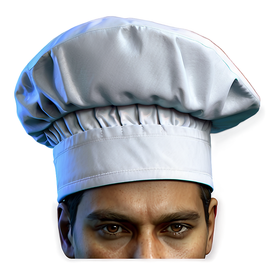 Classic White Chef Hat Png 28