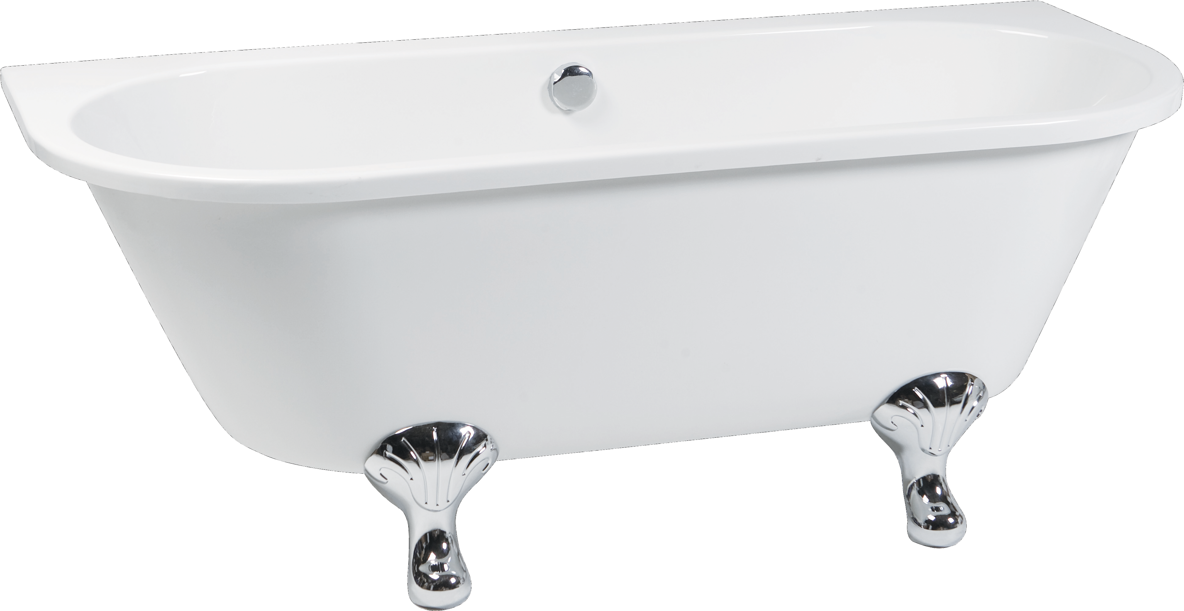 Classic White Freestanding Bathtub