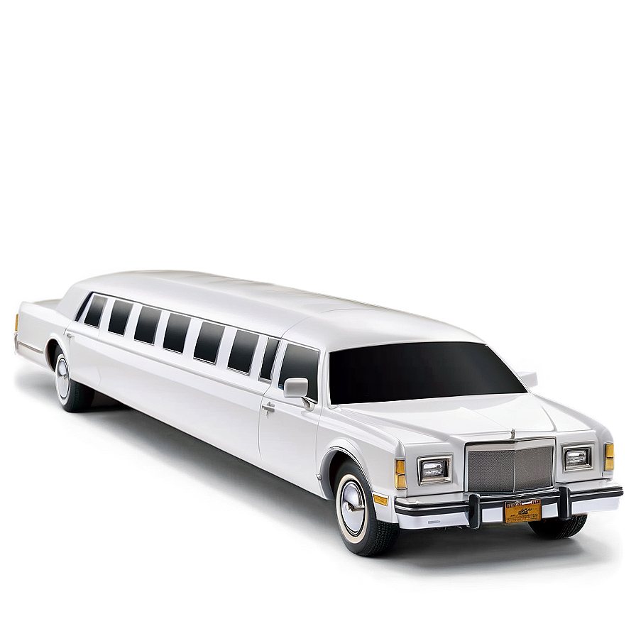 Classic White Limo Png Oao89