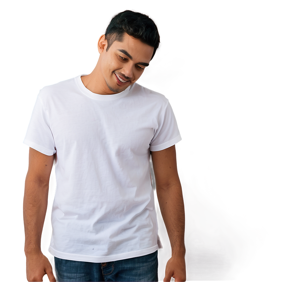 Classic White Tee Png 67