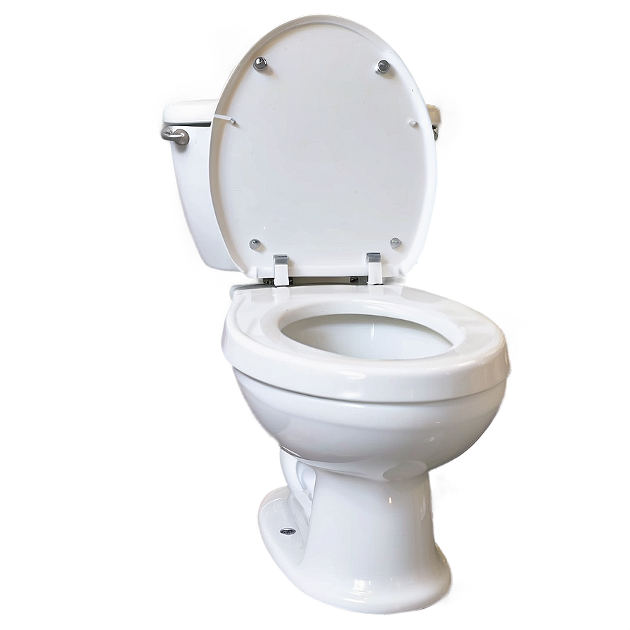 Classic White Toilet Png 05042024